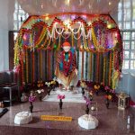 शिरडी साईं मंदिर मल्लीताल का स्थापना दिवस समारोह कल 27 अगस्त को ।  आकर्षक ढंग से सजाया गया मंदिर परिसर ।