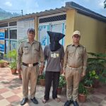 ऑपरेशन प्रहार के तहत बेतालघाट पुलिस की कार्रवाई, आर्म्स एक्ट के मामले में वारण्टी गिरफ्तार ।
